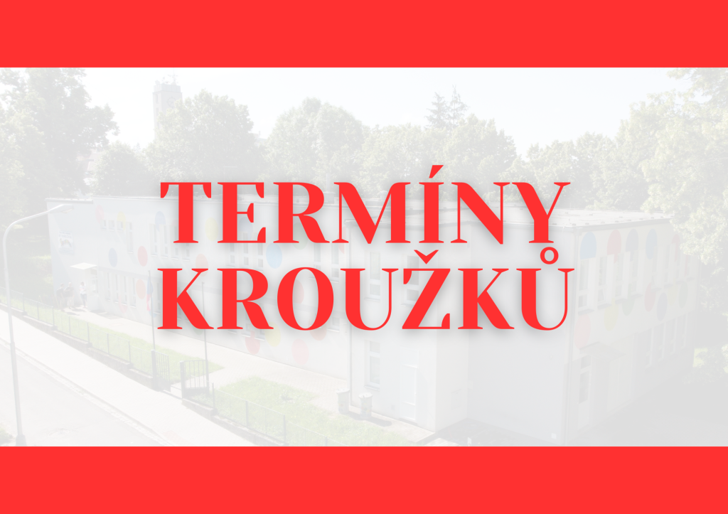 Termíny kroužků - aktualizace