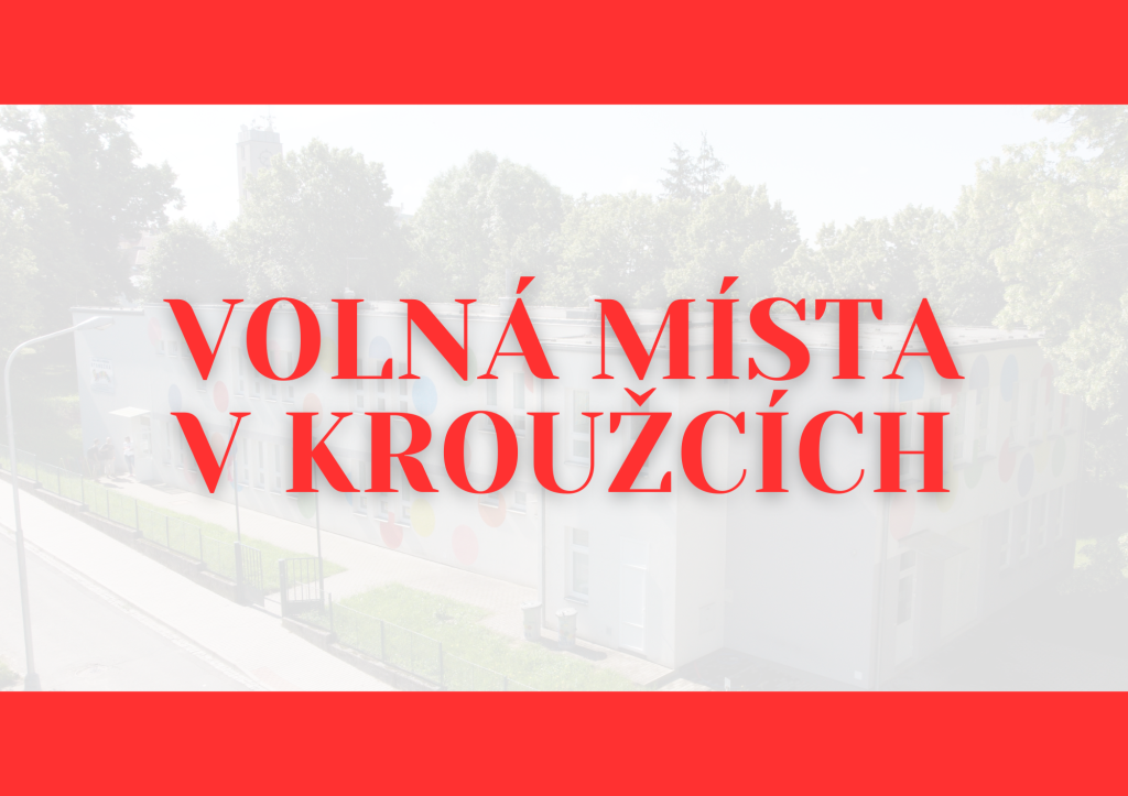 Volná místa v kroužcích