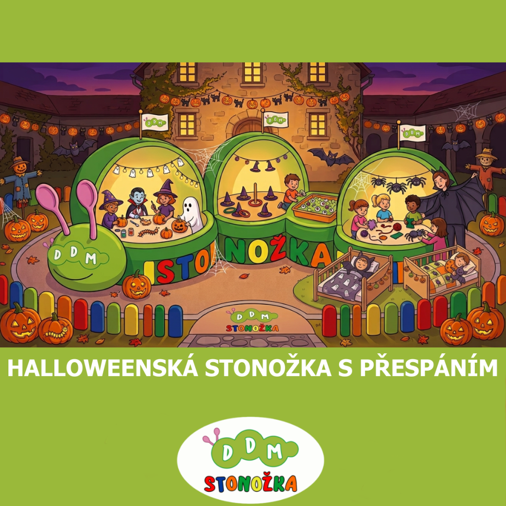 Halloweenská Stonožka s přespáním