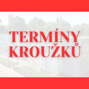 Termíny kroužků - aktualizace