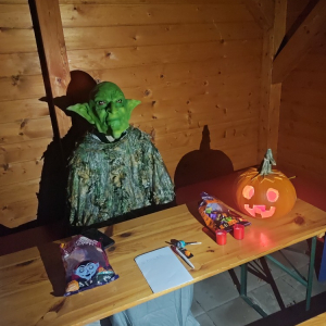 Halloweenský den s přespáním
